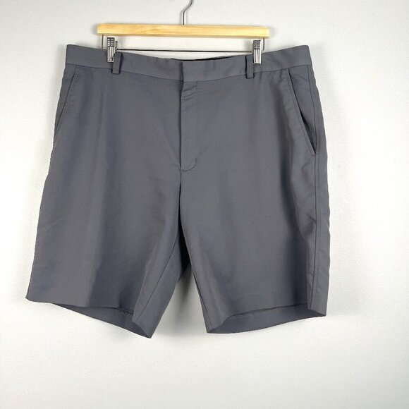 Nike tiger wood collection golf short dri-fit flat front men gray size 40 - Picture 1 of 8